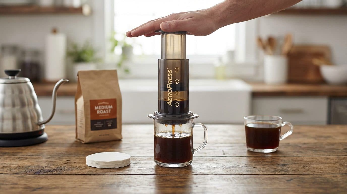 AeroPress Original Coffee Maker ($40)