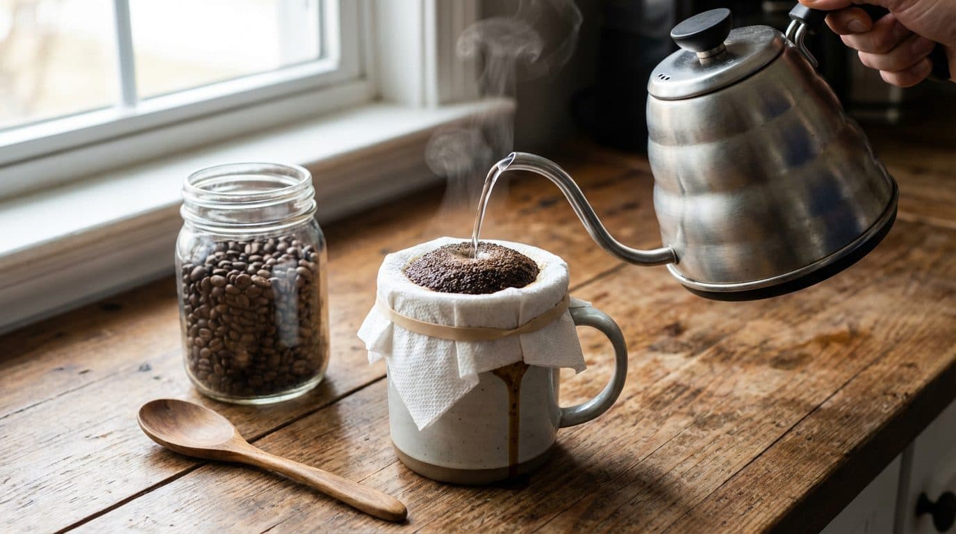 Alternative Method: Makeshift Pour-Over