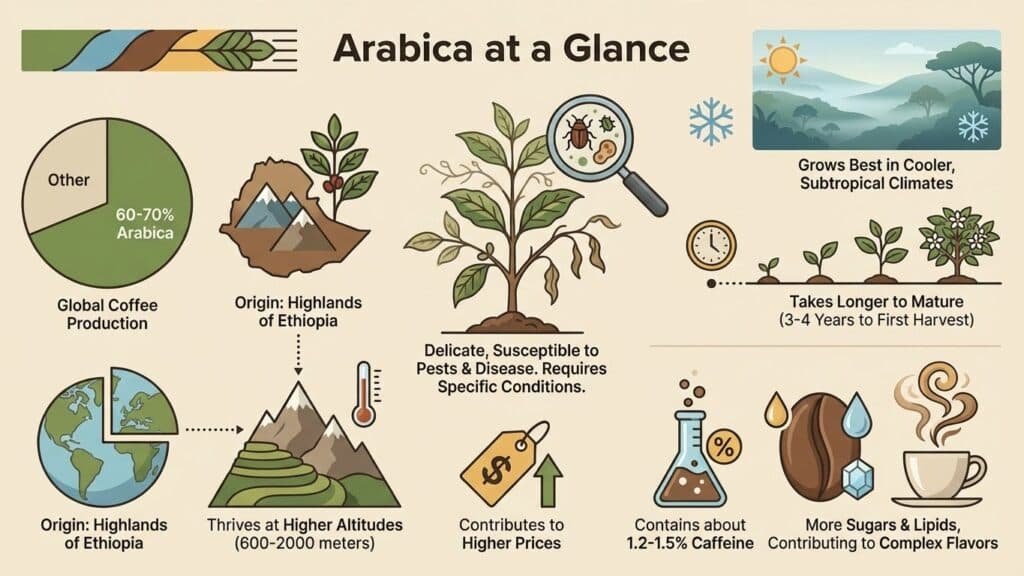 Arabica at a Glance