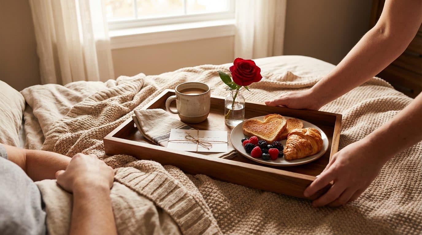 Breakfast in Bed Setup
