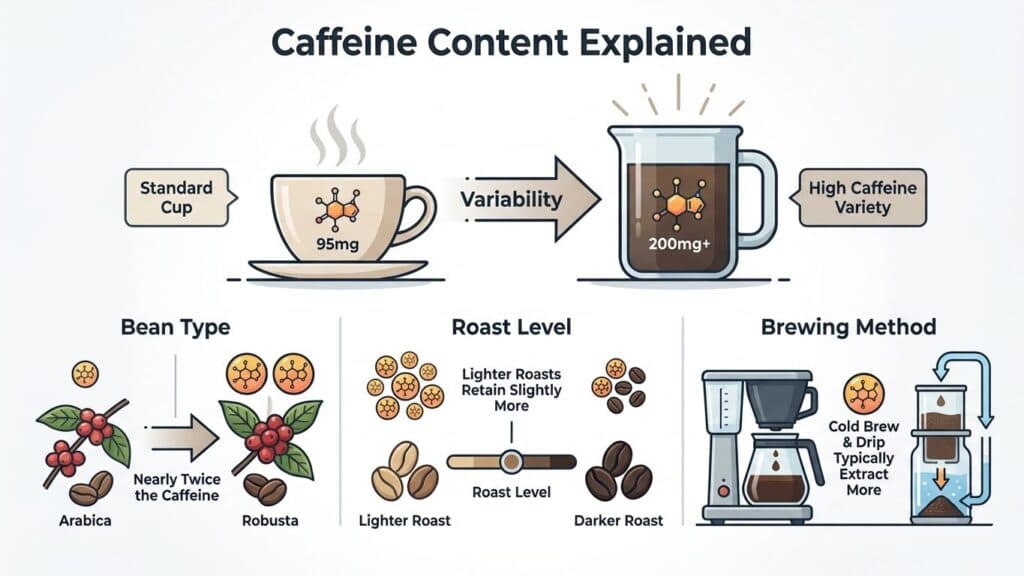 Caffeine Content Explained