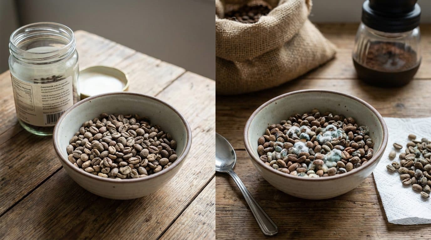 Can stale coffee beans make you sick?