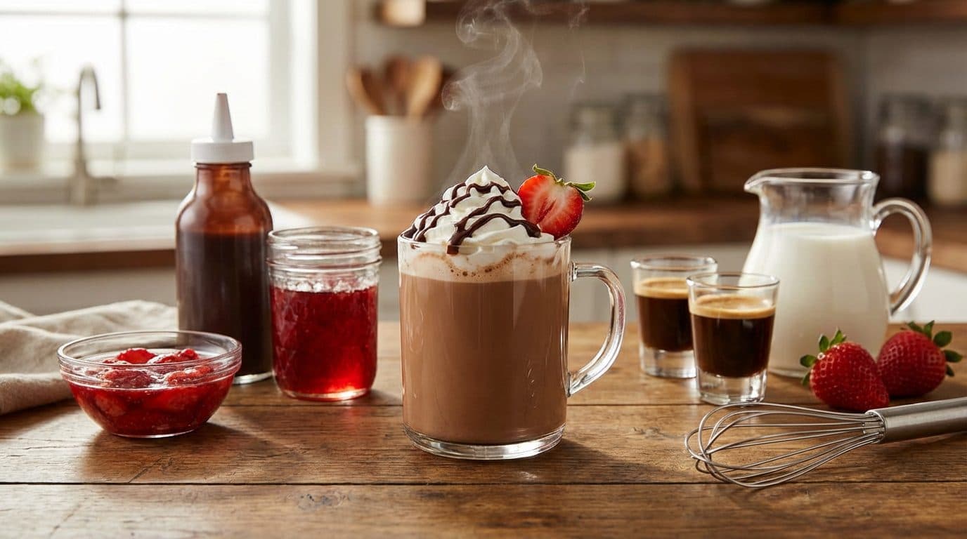 Chocolate Covered Strawberry Mocha