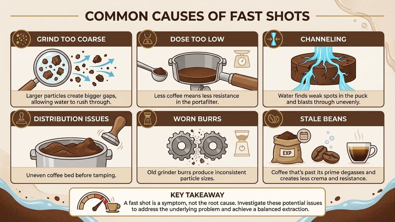 Common Causes of Fast Shots