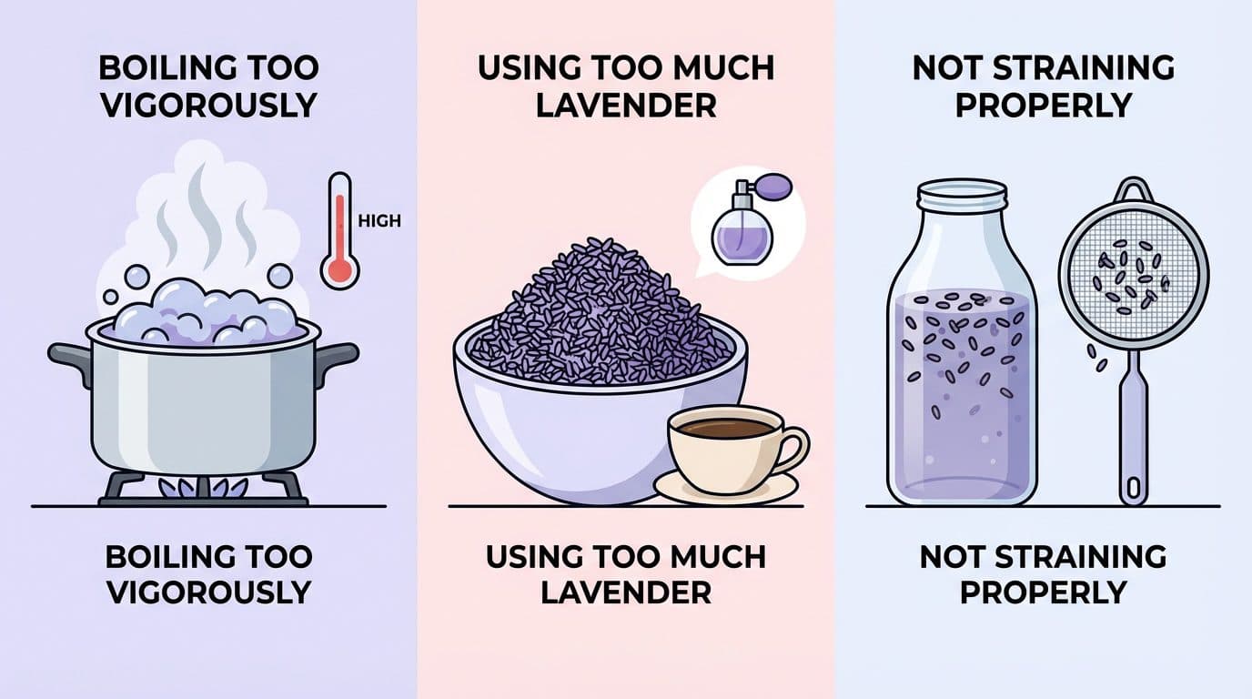 Common Lavender Syrup Mistakes to Avoid