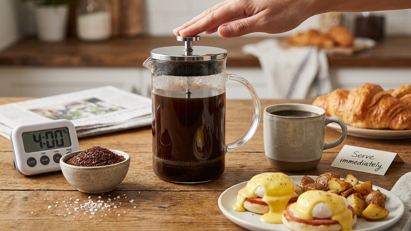 French Press for Rich Breakfasts