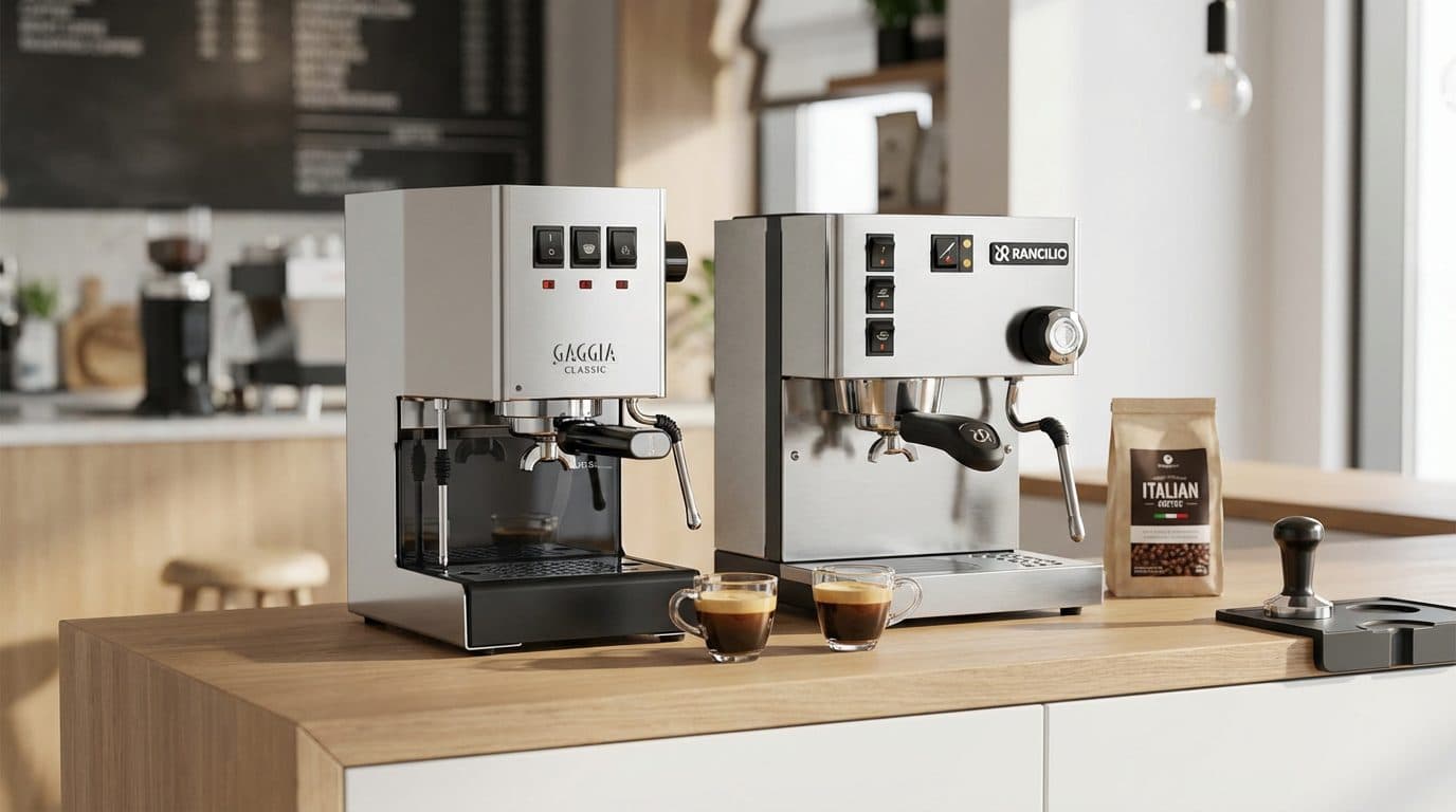 Gaggia vs. Rancilio: Italian Titans