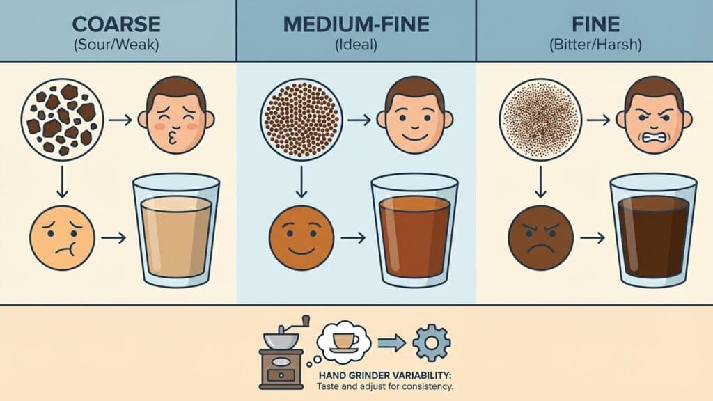 Grind Size Adjustments