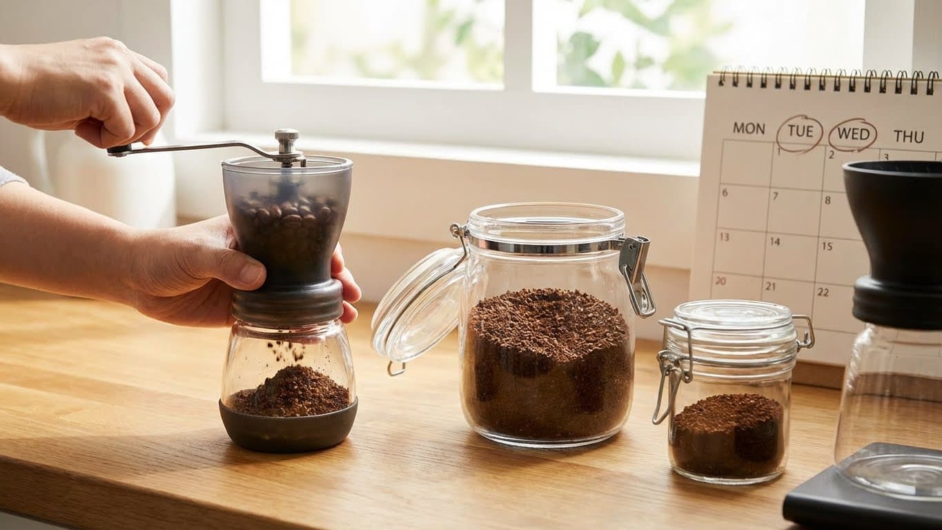 Grinding Beans Every Single Morning