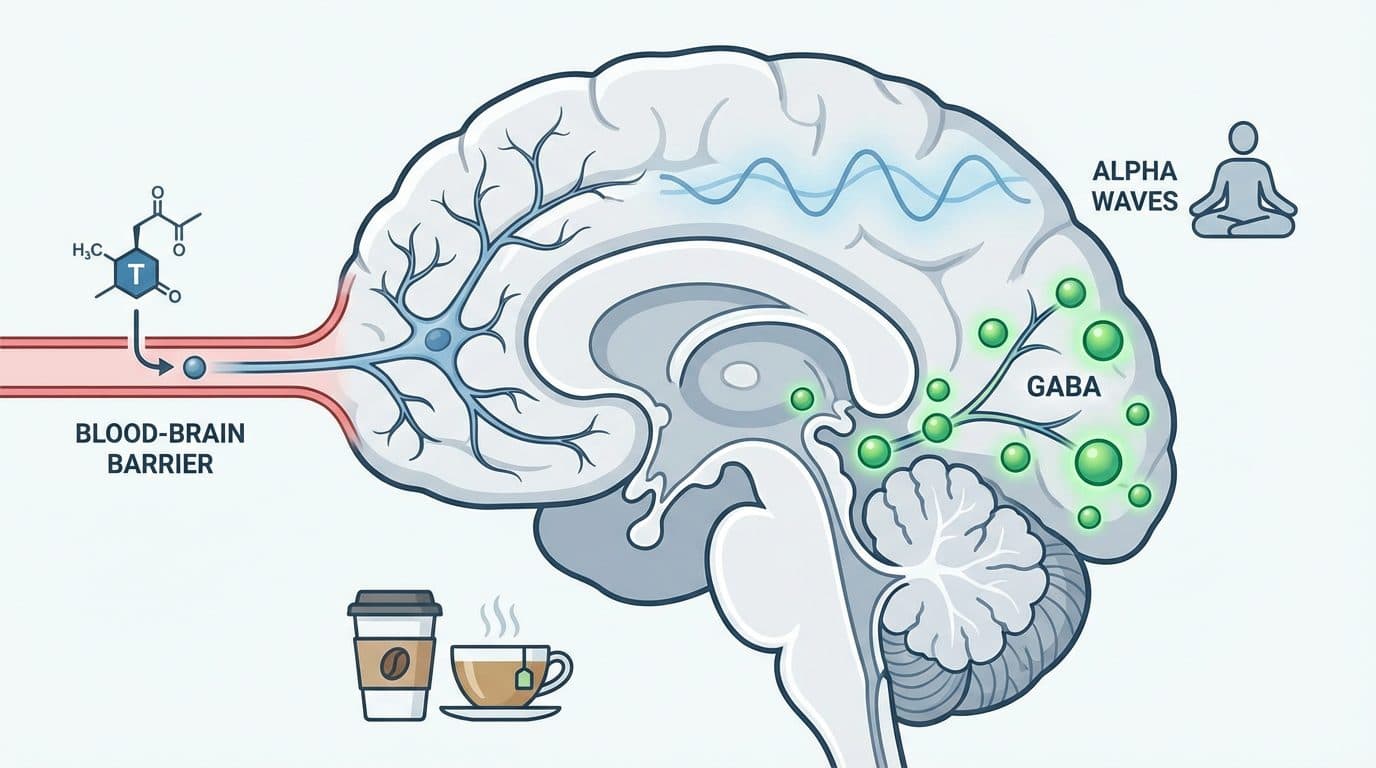 How L-Theanine Works in Your Brain