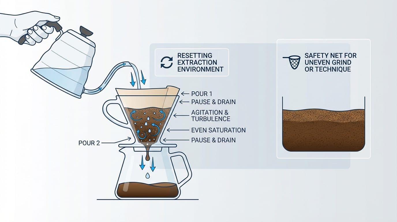 How Pulse Pouring Affects Extraction