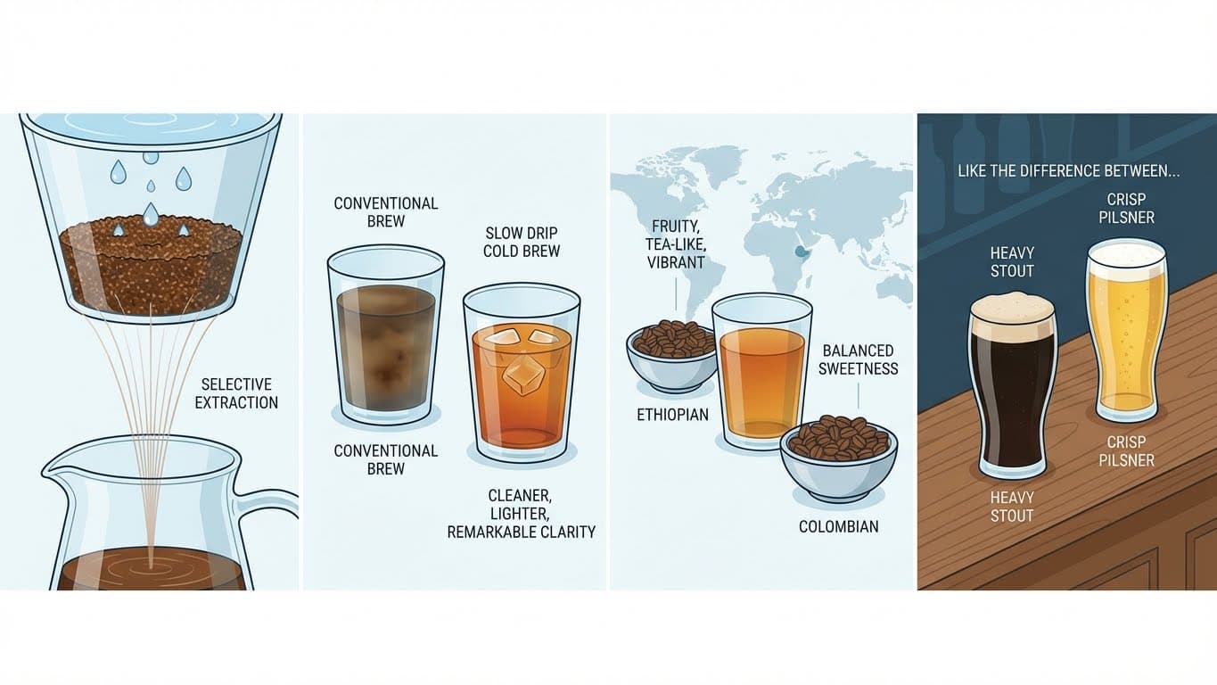How Slow Drip Affects Taste