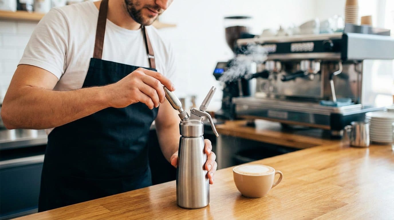 Is N2O safe to use with coffee?