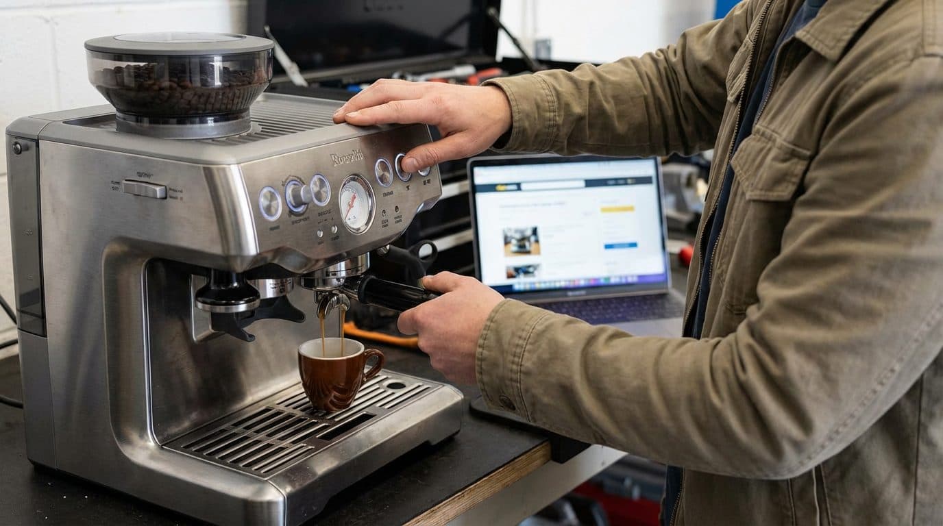 Is buying a used espresso machine risky?