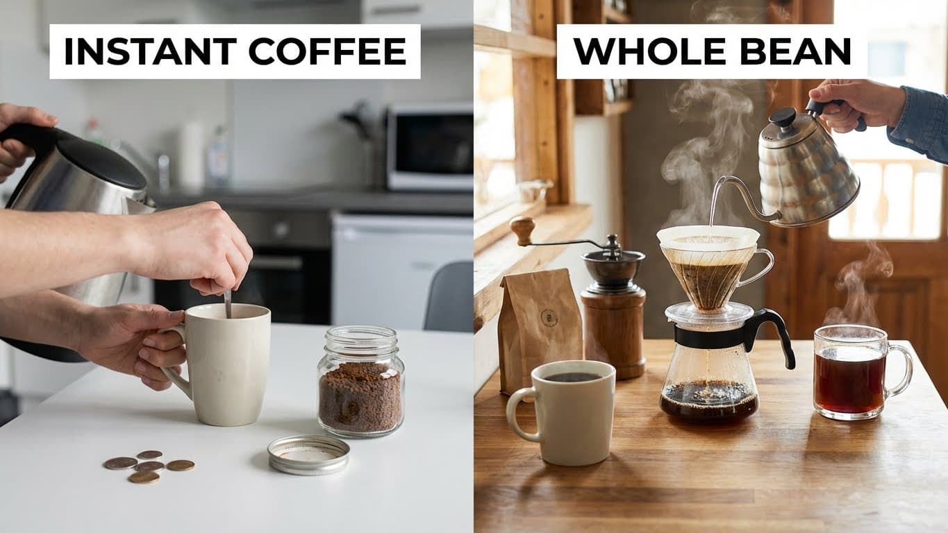 Is instant coffee a good budget option?