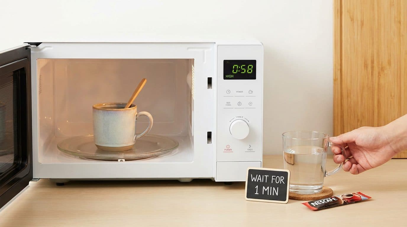 Is it safe to heat water in a microwave?