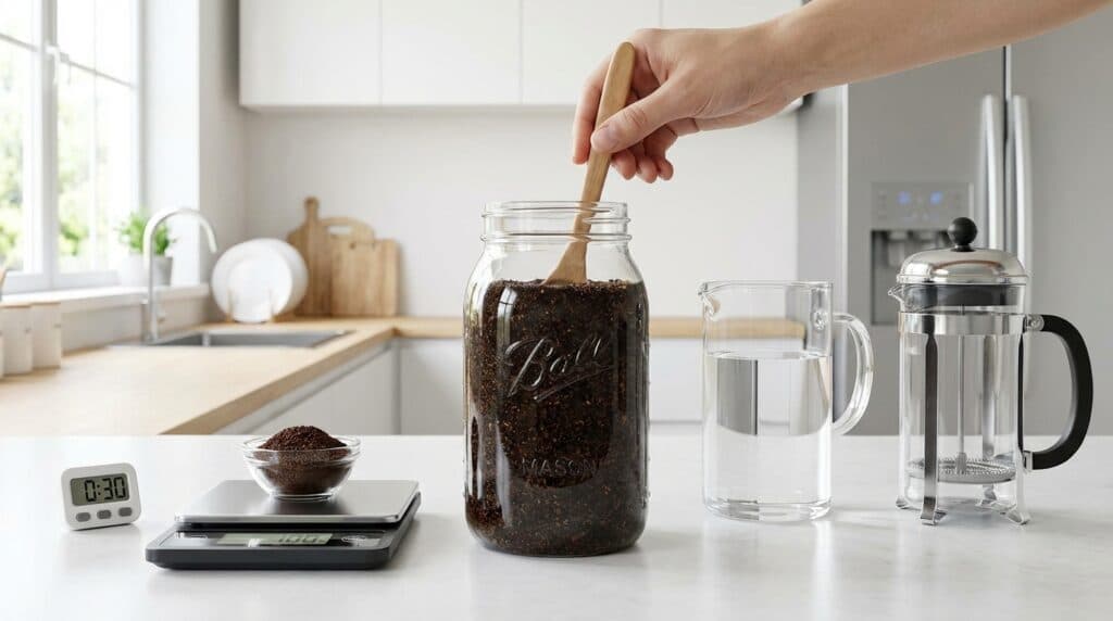 Making the Cold Brew Base