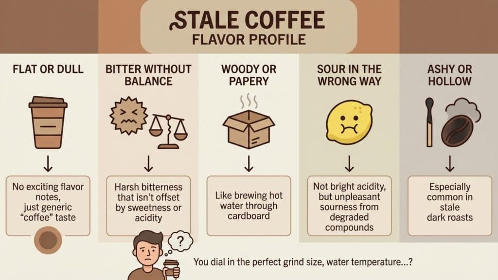Stale Coffee Flavor Profile