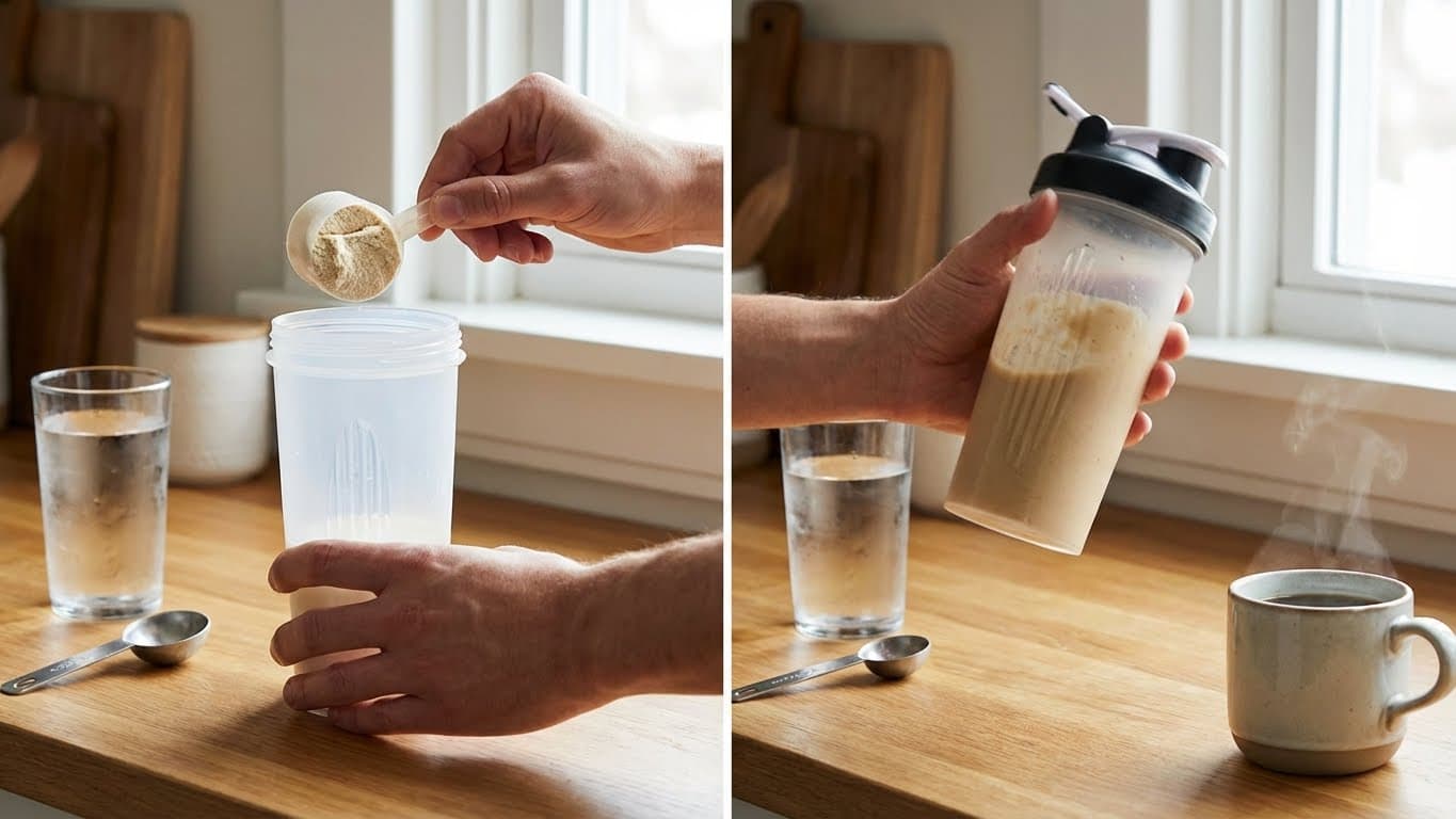 Step 2: Create a Protein Slurry First