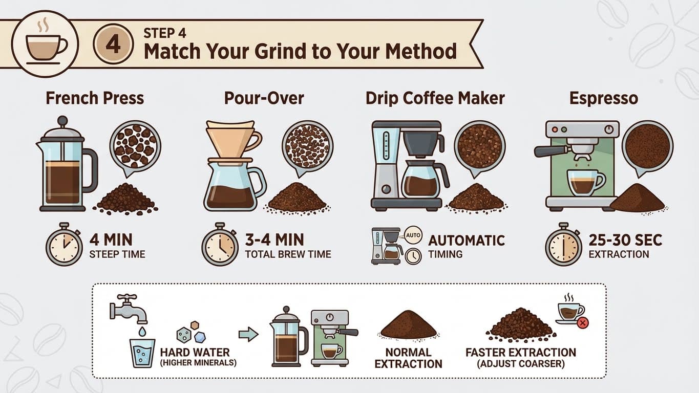 Step 4: Match Your Grind to Your Method