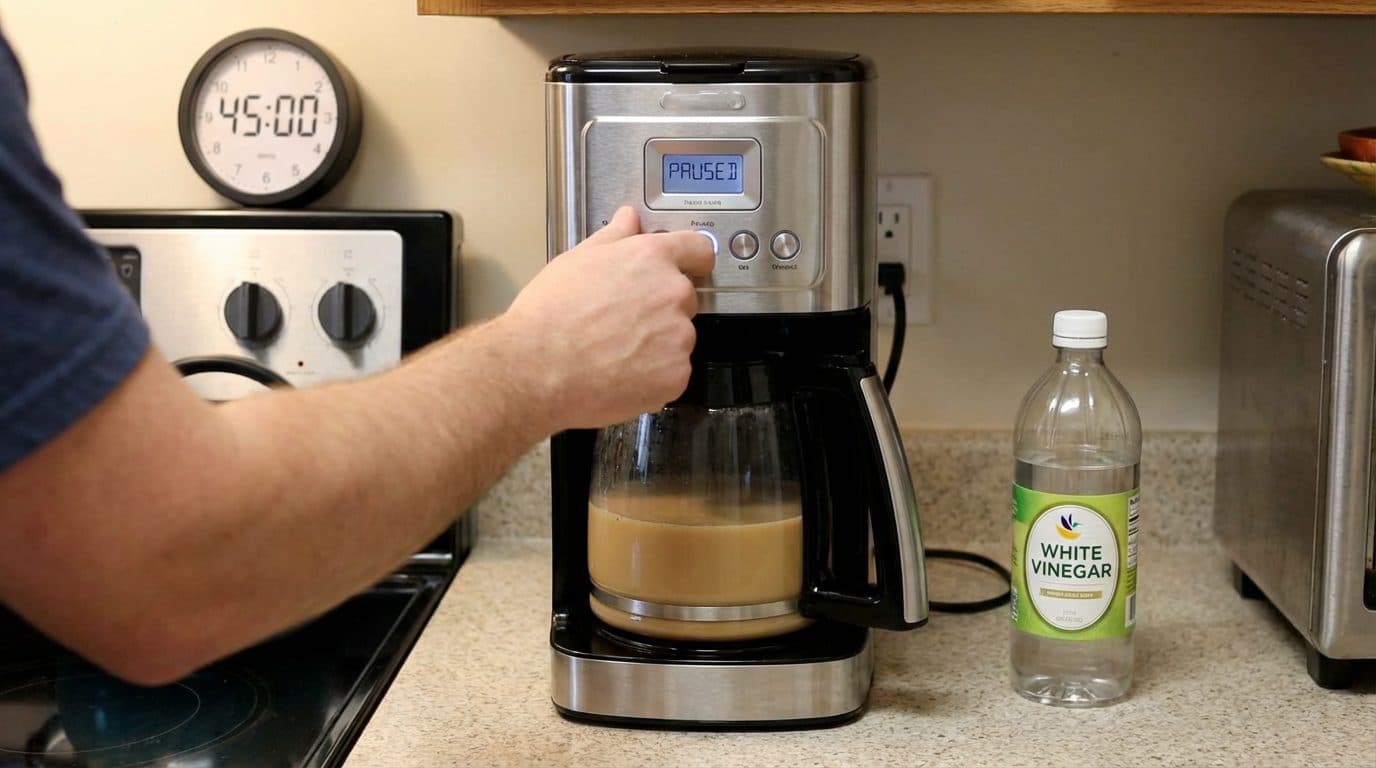 Step 4: Run the Vinegar Cycle