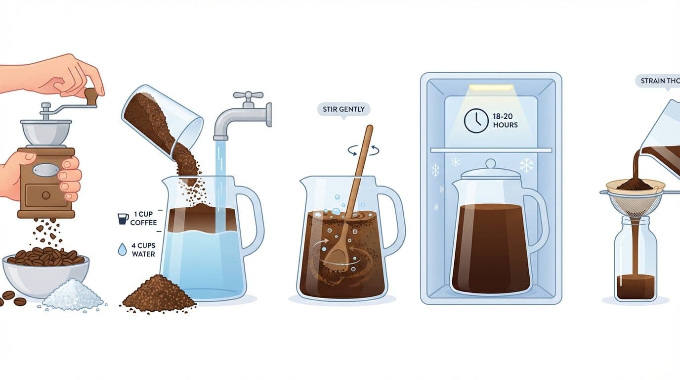 Step-by-Step Cold Brew Instructions