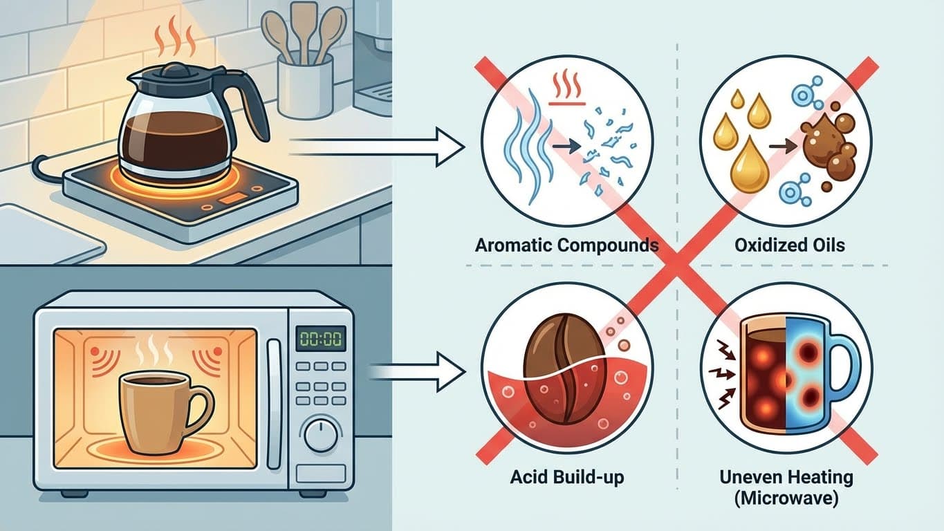 The Burnt Coffee Problem