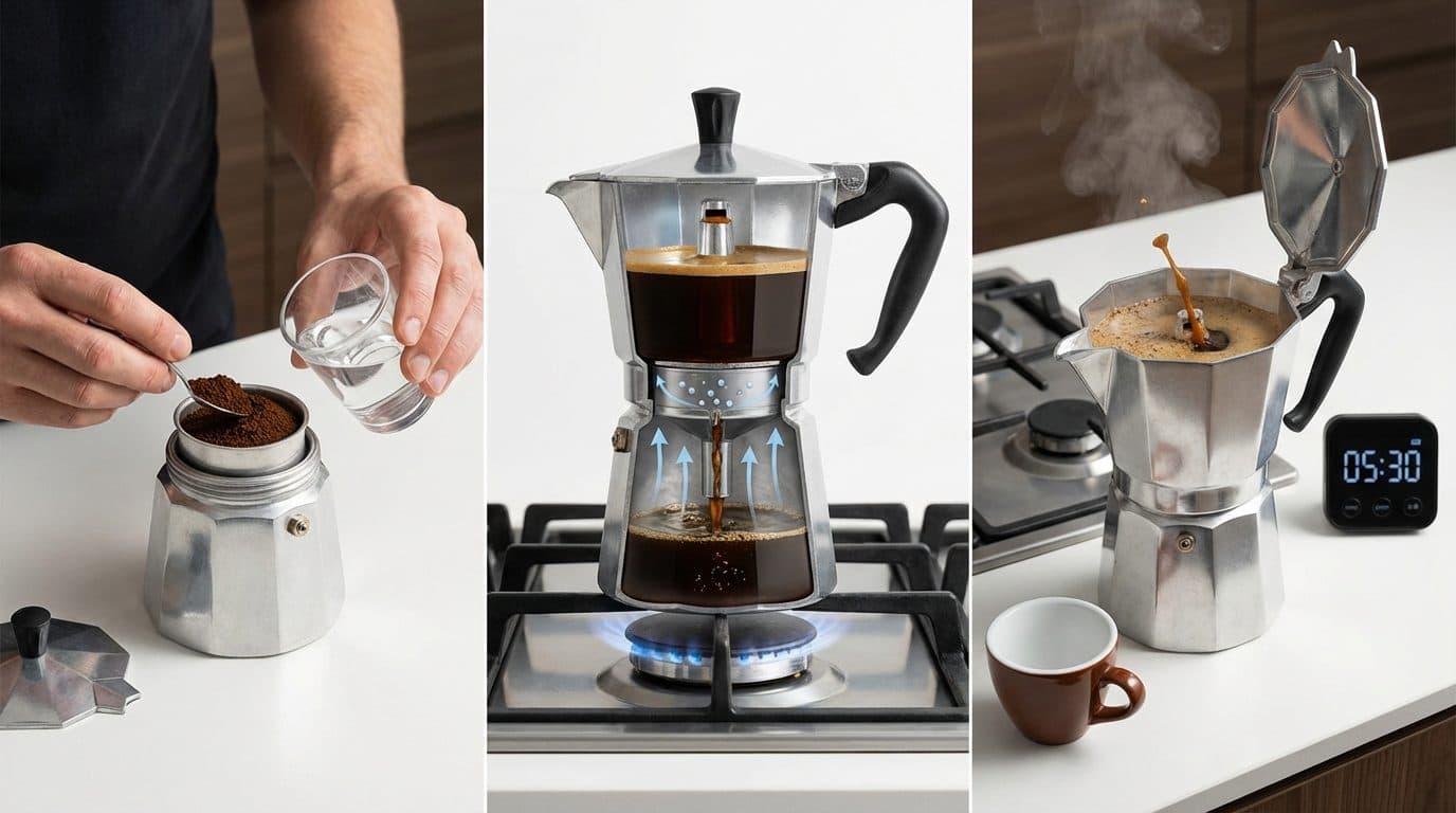 The Moka Pot Process