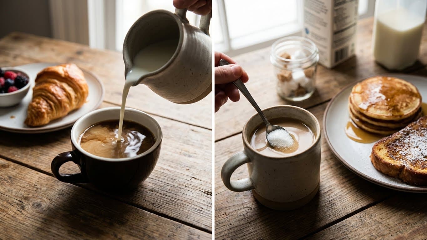 The Role of Milk and Sweeteners
