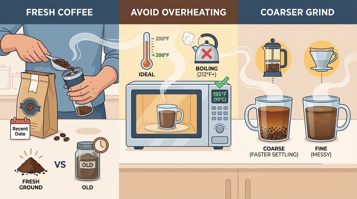 Tips for Better-Tasting Microwave Coffee