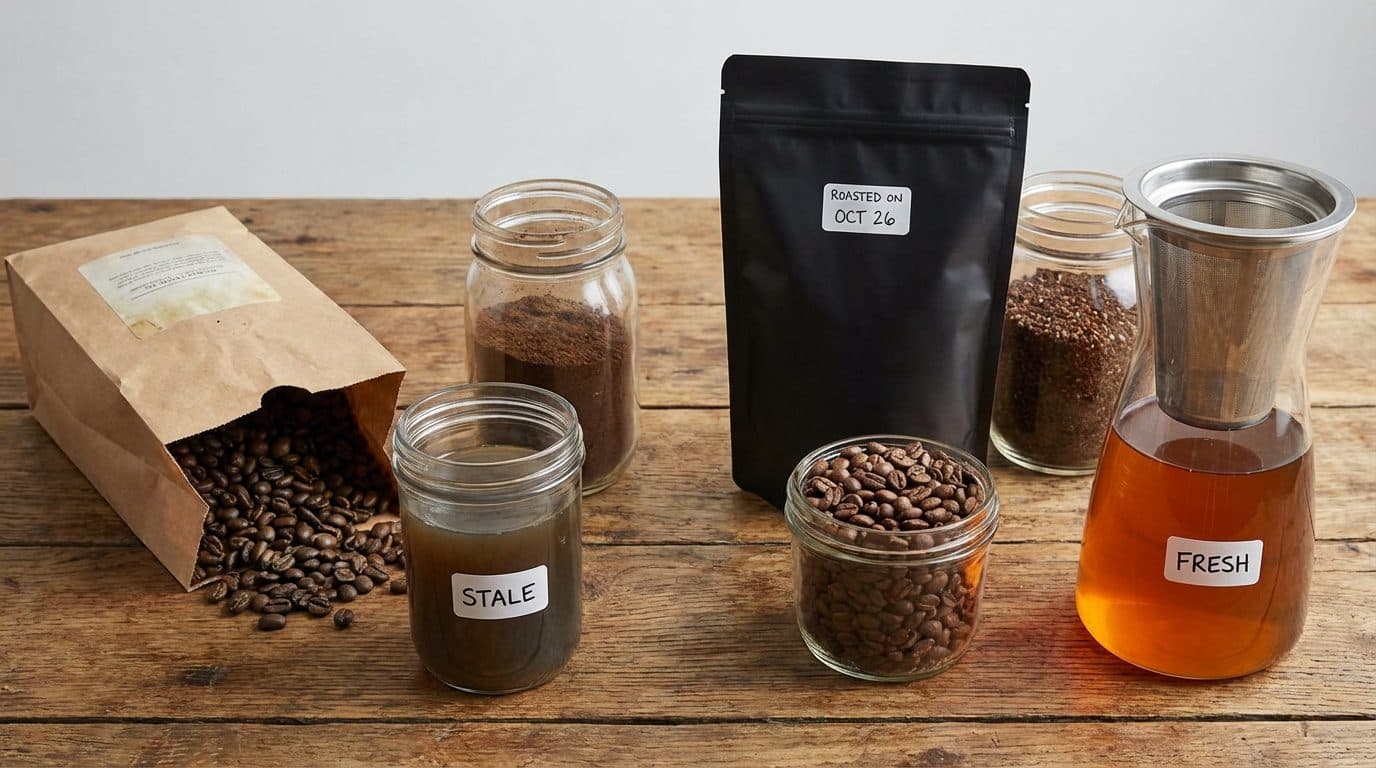 Using Low-Quality or Stale Coffee