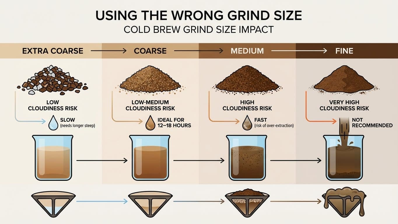 Using the Wrong Grind Size