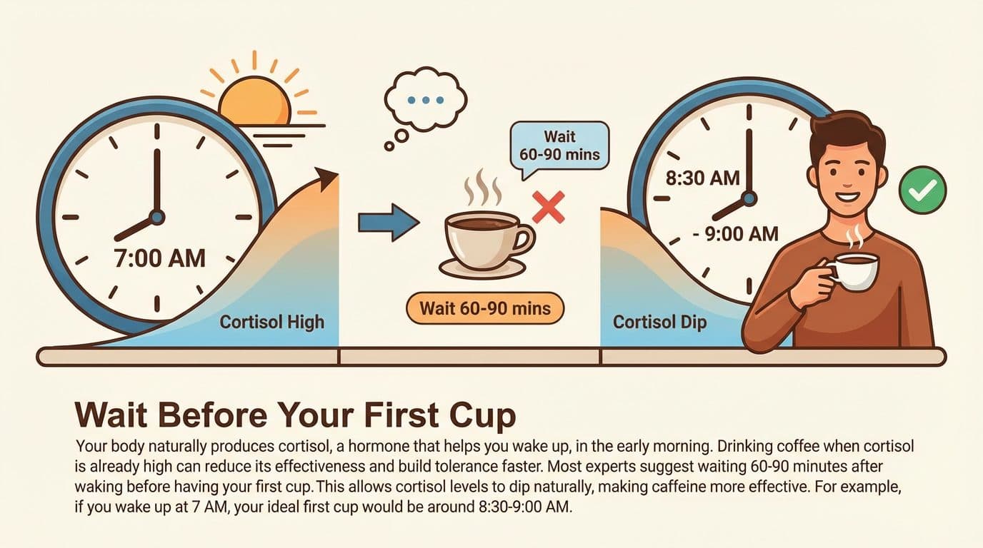 Wait Before Your First Cup