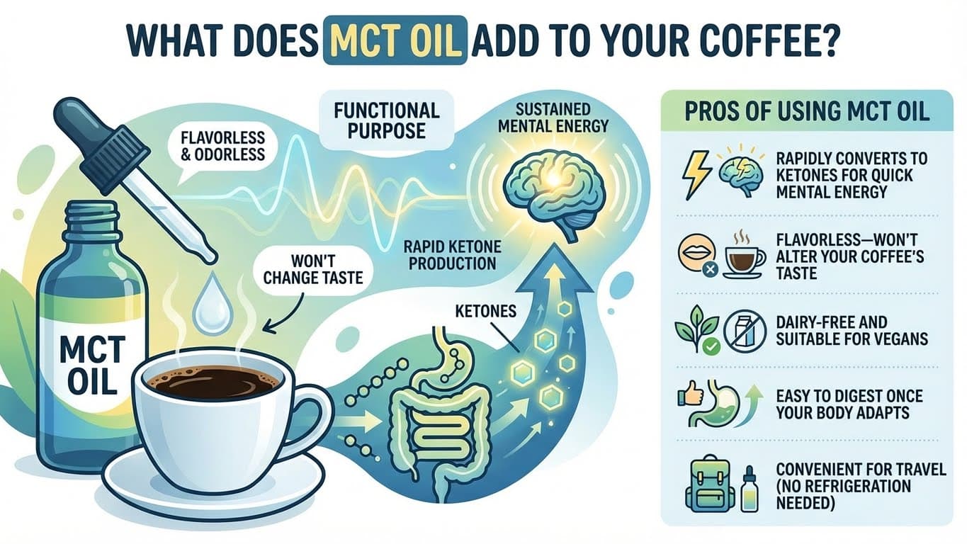 What Does MCT Oil Add to Your Coffee?