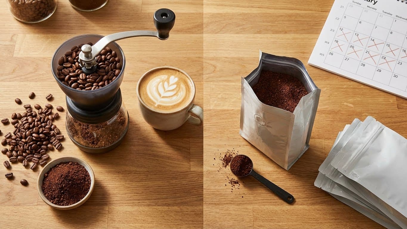 Whole Bean vs. Pre-Ground