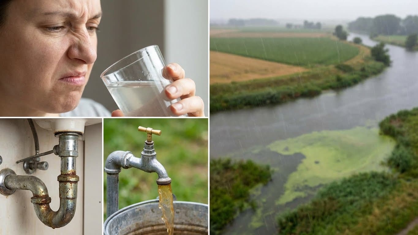 Your Tap Water Has an Off Taste or Smell