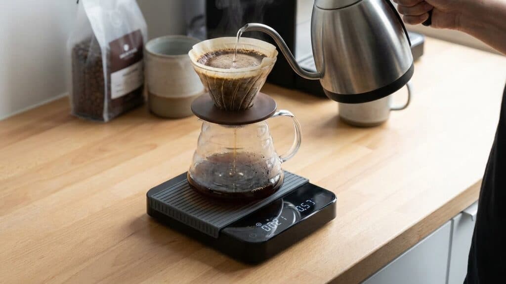 2. TIMEMORE Black Mirror Basic+ – Best for Pour-Over