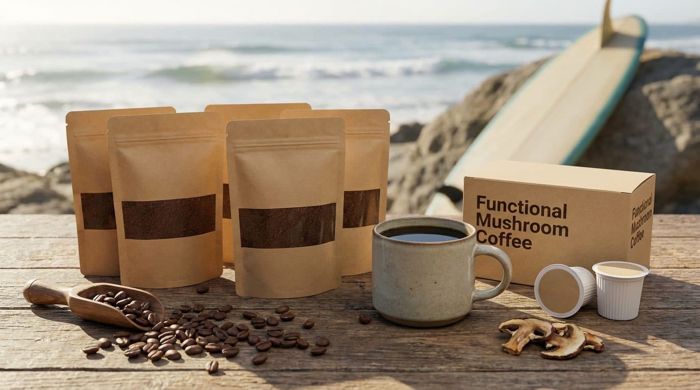 5. Laird Superfood Functional Mushroom Coffee