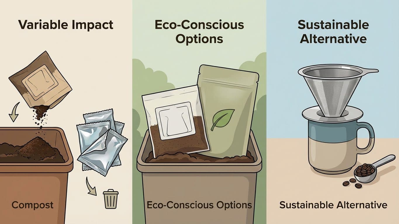 Are pour over bags environmentally friendly?