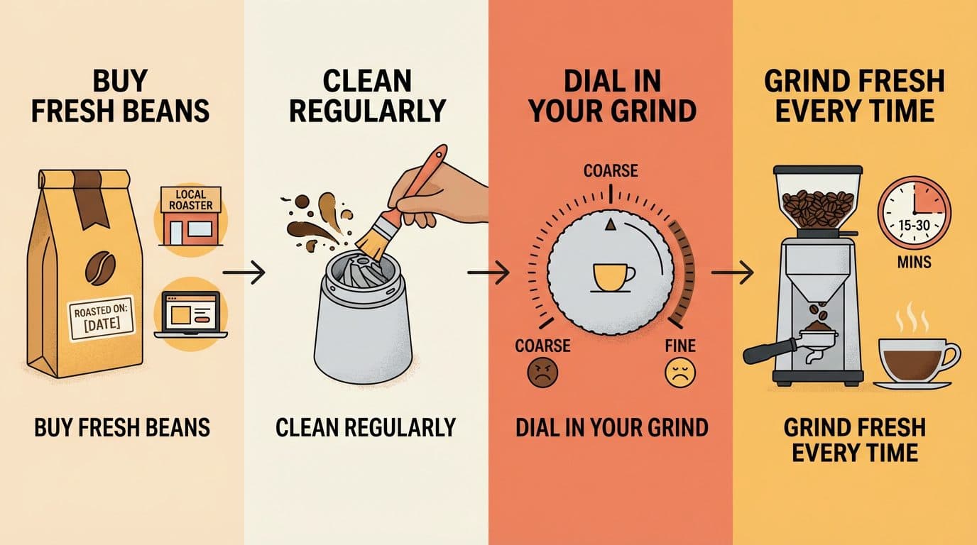 Barista Tip: Getting the Most from Your Budget Grinder