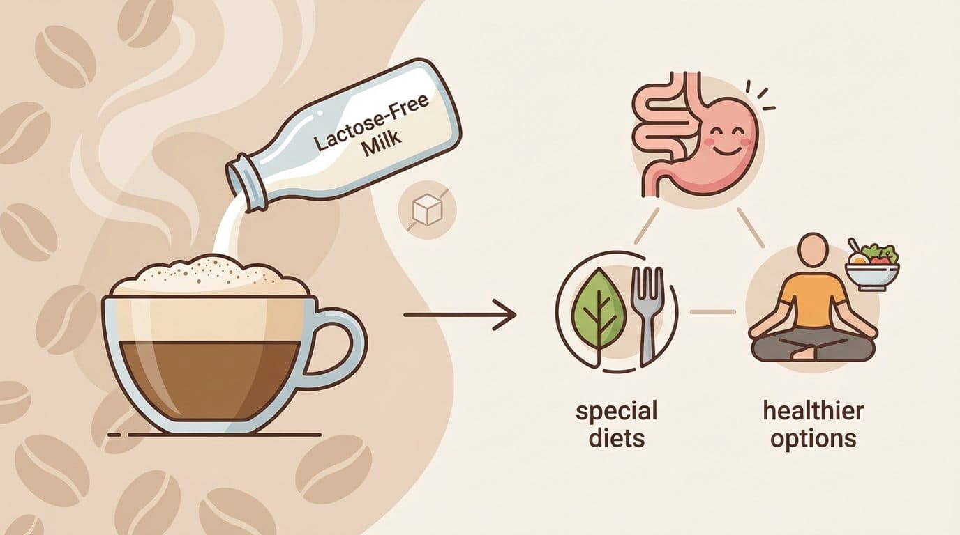 Benefits of Using Lactose-Free Milk in Coffee