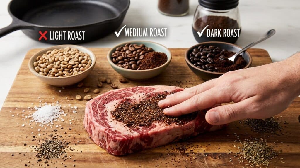 Best Coffee Roasts for Steak Rub