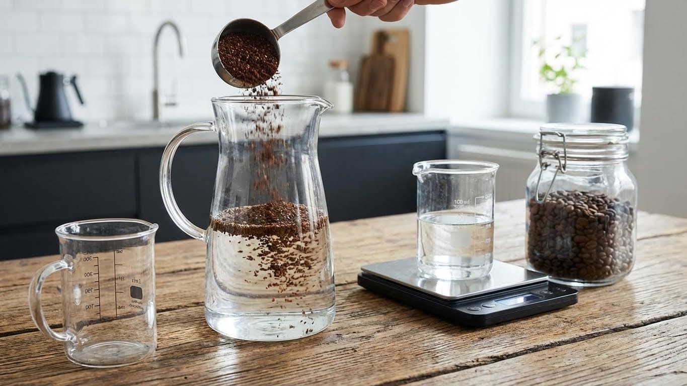 Best Coffee-to-Water Ratio for Cold Brew Concentrate