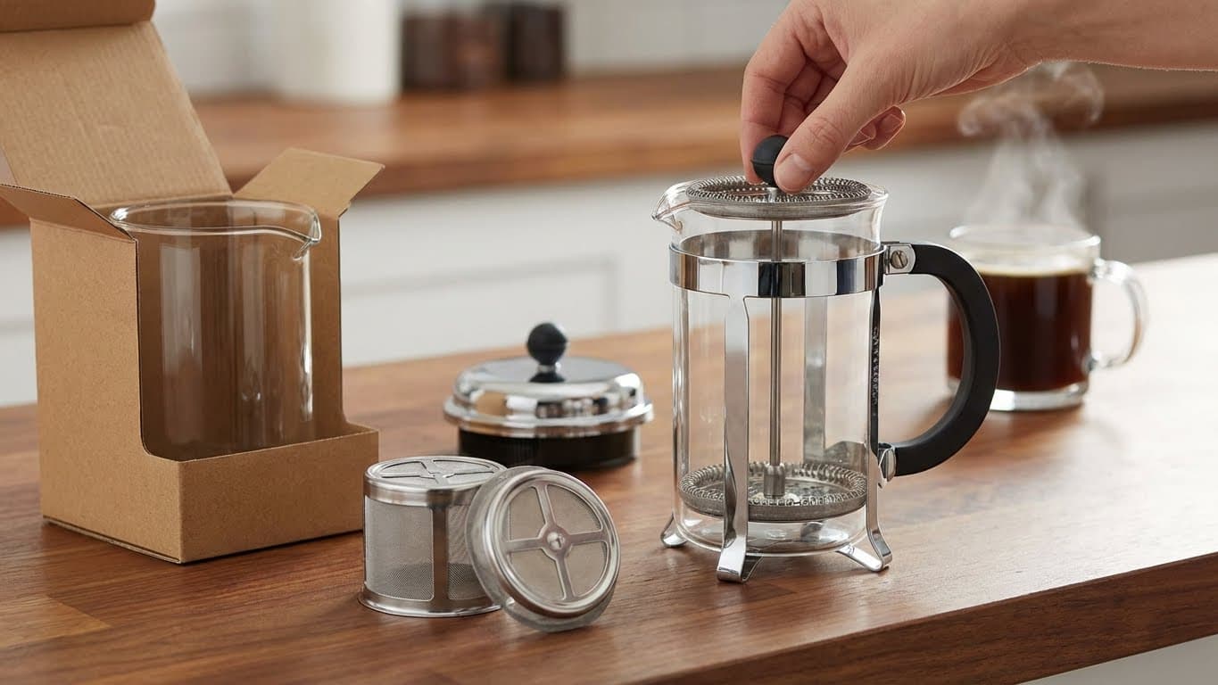 Best Replacement Parts for French Press (Mesh Filters & Glass)