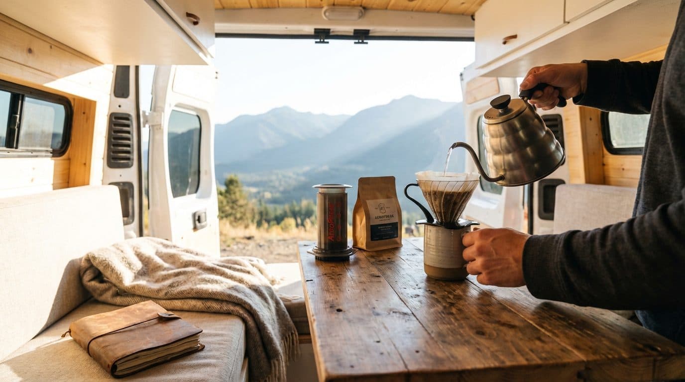 Best Travel Coffee Makers for Camping, Van Life and Road Trips