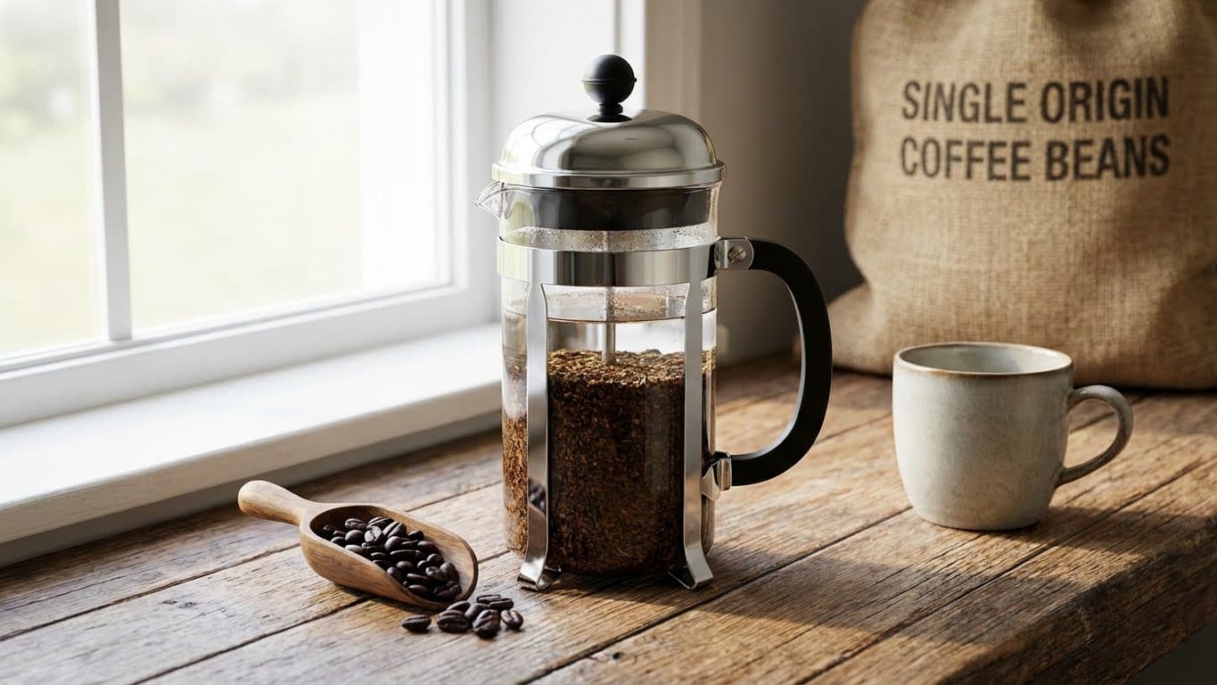 Best Whole Bean Coffee for French Press (Coarse Grind Favorites)