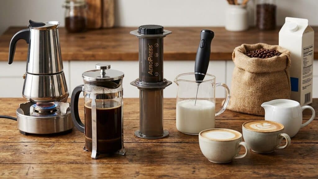 Can I make a flat white or latte without an espresso machine?