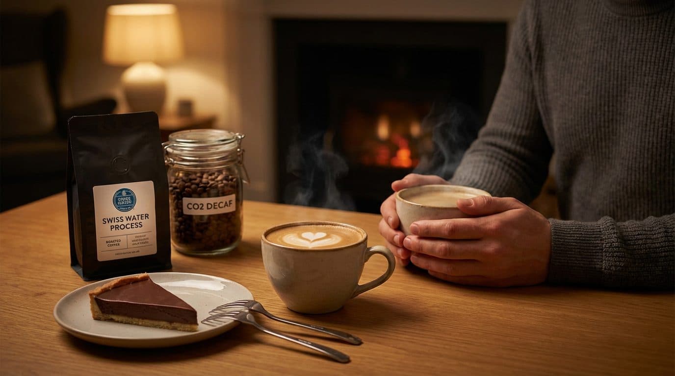 Can I use decaf coffee for dessert pairings?