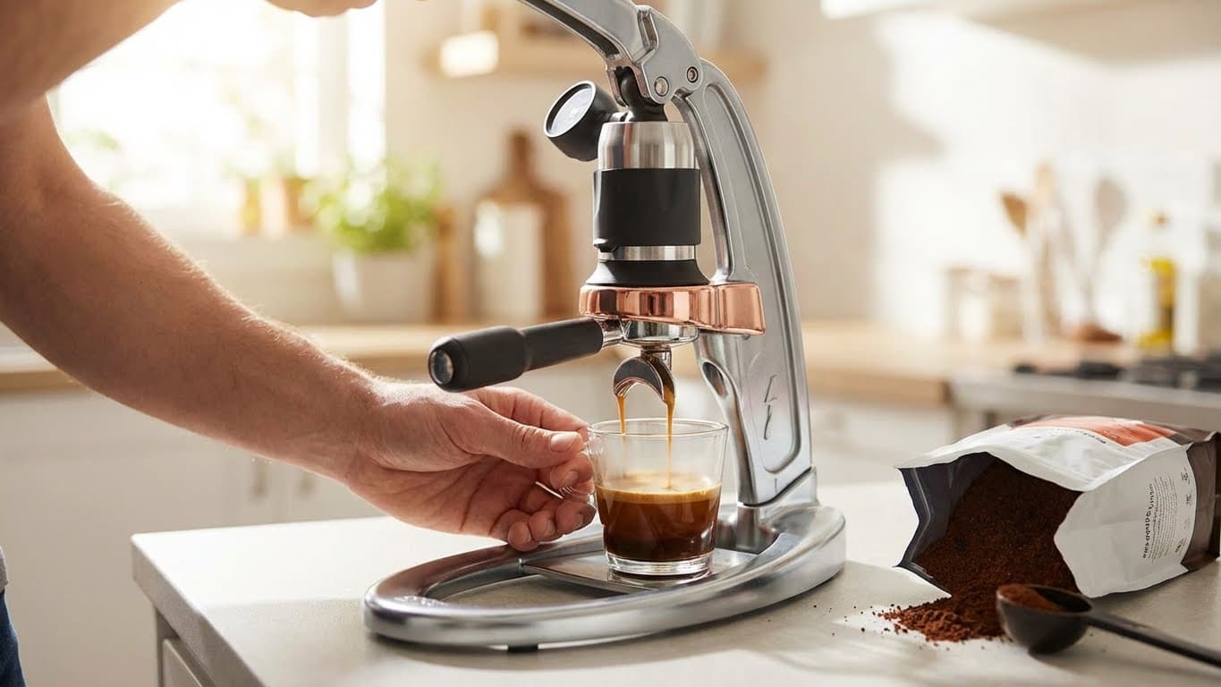 Can you really make espresso with pre-ground coffee in the Flair Neo Flex?