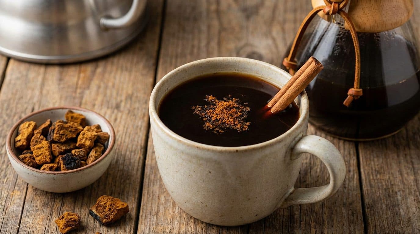 Chaga Coffee Recipe: How to Boost Immunity with Your Morning Brew